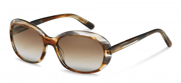 Rodenstock R3310 Sunglasses, D brown grey structured (chestnut smoky gradient)