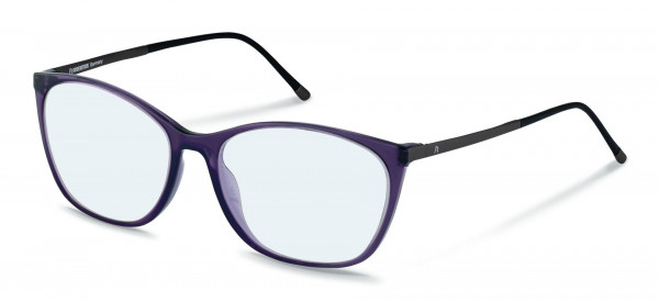 Rodenstock R5293 Eyeglasses, B violet, gunmetal