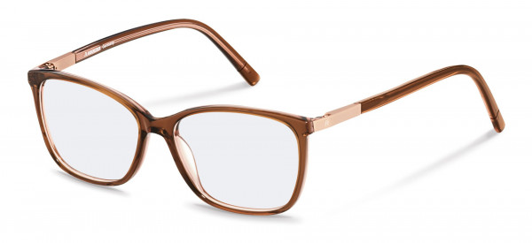 Rodenstock R5321 Eyeglasses, F dark brown layered