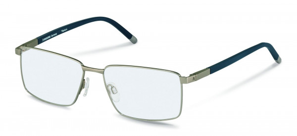 Rodenstock R7047 Eyeglasses, B silver, dark blue