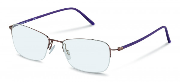 Rodenstock R7053 Eyeglasses, B brown, violet