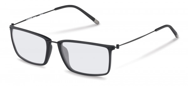 Rodenstock R7064 Eyeglasses, A black