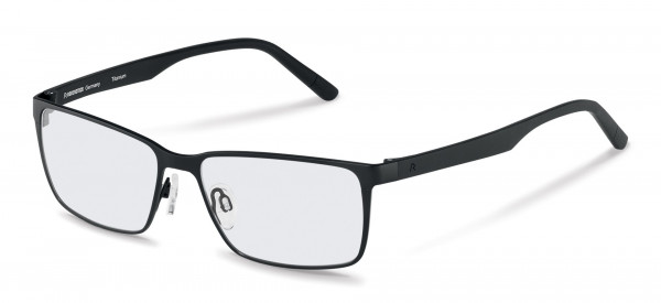 Rodenstock R7075 Eyeglasses, A black