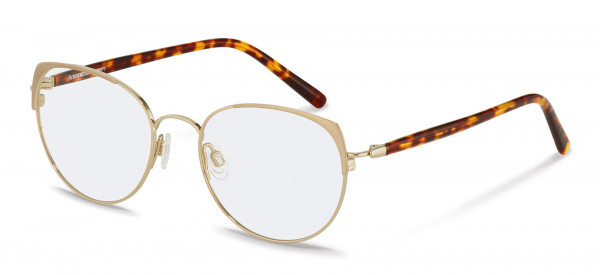 Rodenstock R7088 Eyeglasses, C light gold, havana