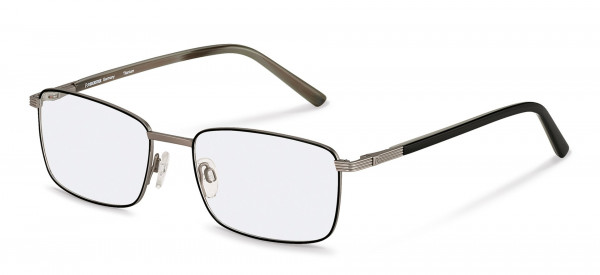 Rodenstock R7089 Eyeglasses, A gunmetal, black