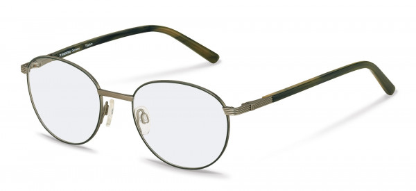 Rodenstock R7091 Eyeglasses, B gunmetal, green