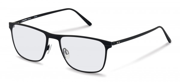 Rodenstock R8020 Eyeglasses, A black