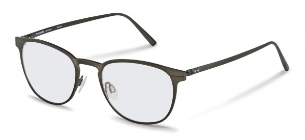 Rodenstock R8021 Eyeglasses, A dark gunmetal, grey