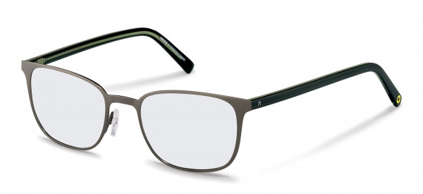 Rodenstock RR211 Eyeglasses, B gunmetal, dark green