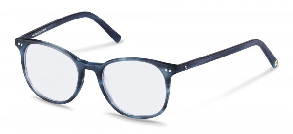 Rodenstock RR419 Eyeglasses, G blue structured