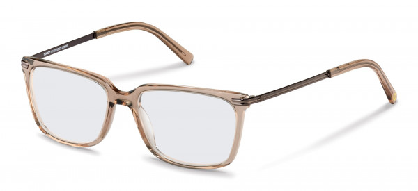 Rodenstock RR447 Eyeglasses, C light brown, gunmetal
