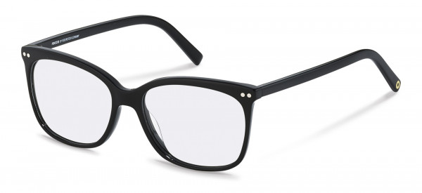Rodenstock RR452 Eyeglasses, A black