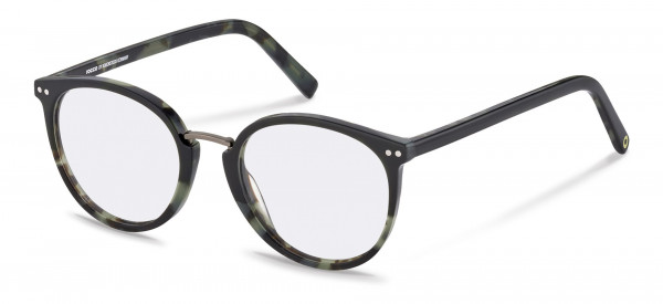 Rodenstock RR454 Eyeglasses, C dark green havana, gunmetal