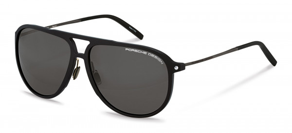 Porsche Design P8662 Sunglasses, A black (grey polarized)