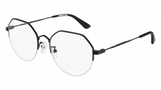 McQ MQ0216OA Eyeglasses, 001 - BLACK