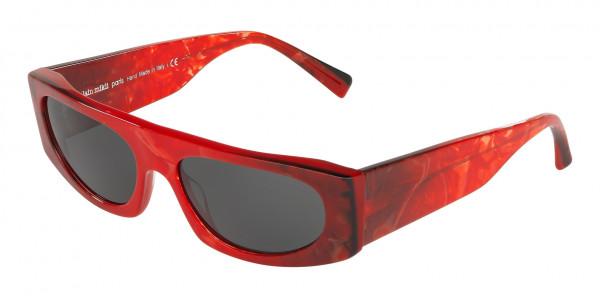 Alain Mikli A05050 N°863 Sunglasses, 002/87 ROUGE NOIR MIKLI (RED)