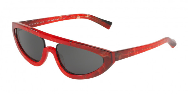 Alain Mikli A05047 FIARE Sunglasses, 003/87 ROUGE NOIR MIKLI (RED)