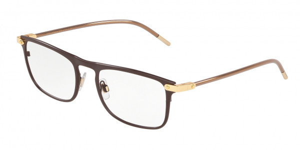 Dolce & Gabbana DG1315 Eyeglasses, 1315 MATTE BROWN (BROWN)