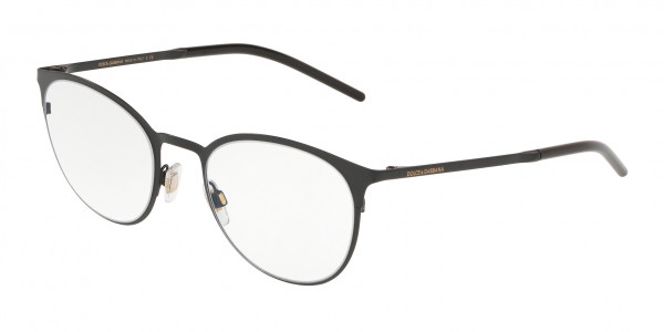 Dolce & Gabbana DG1319 Eyeglasses, 1106 MATTE BLACK (BLACK)