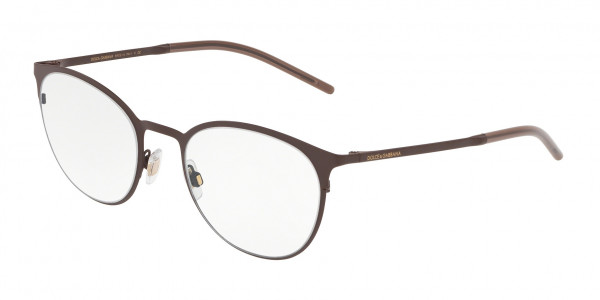 Dolce & Gabbana DG1319 Eyeglasses, 1320 MATTE BROWN (BROWN)