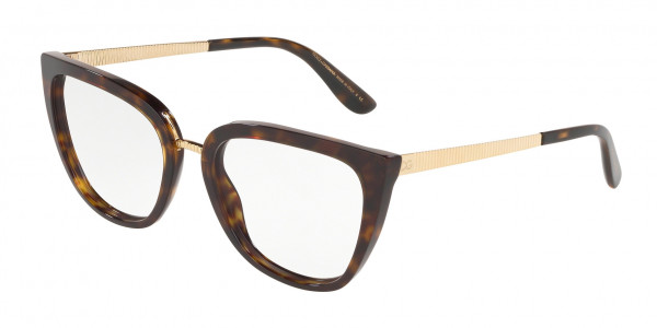 Dolce & Gabbana DG3314F Eyeglasses, 502 HAVANA (HAVANA)
