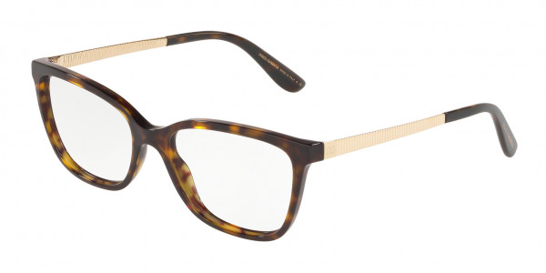 Dolce & Gabbana DG3317 Eyeglasses, 502 HAVANA (HAVANA)
