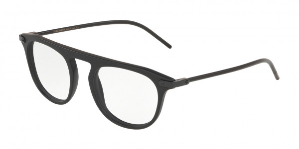Dolce & Gabbana DG3318 Eyeglasses, 501 MATTE BLACK (BLACK)