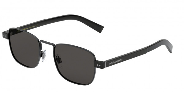 Dolce & Gabbana DG2222 Sunglasses, 01/87 BLACK (BLACK)