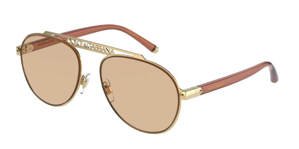 Dolce & Gabbana DG2235 Sunglasses, 02/93 GOLD (GOLD)