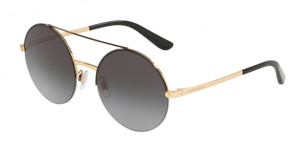 Dolce & Gabbana DG2237 Sunglasses, 13058G BLACK (BLACK)