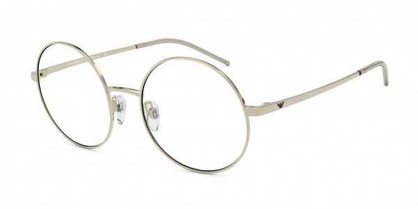 Emporio Armani EA1092 Eyeglasses, 3013 SHINY PALE GOLD (GOLD)