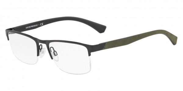Emporio Armani EA1094 Eyeglasses, 3001 MATTE BLACK (BLACK)