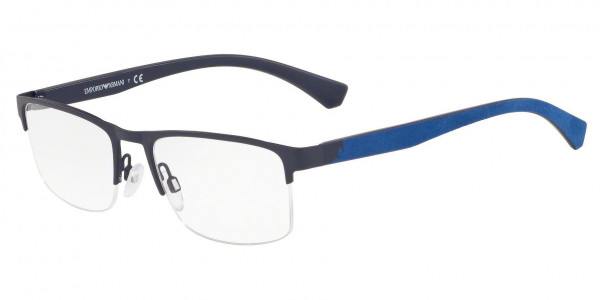 Emporio Armani EA1094 Eyeglasses, 3131 MATTE BLUE (BLUE)