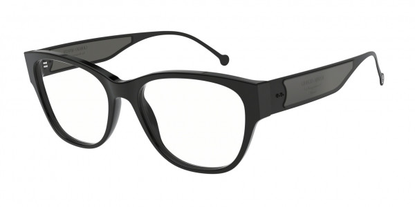 Giorgio Armani AR7169F Eyeglasses, 5001 BLACK (BLACK)