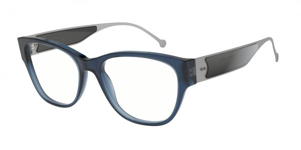 Giorgio Armani AR7169F Eyeglasses, 5358 BLUE (BLUE)