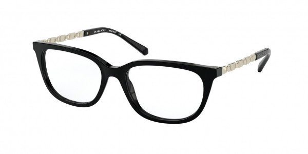 Michael Kors MK4065F MEXICO CITY Eyeglasses, 3005 BLACK (BLACK)