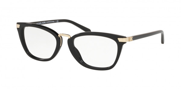 Michael Kors MK4066 ISLA VERDE Eyeglasses, 3005 BLACK (BLACK)