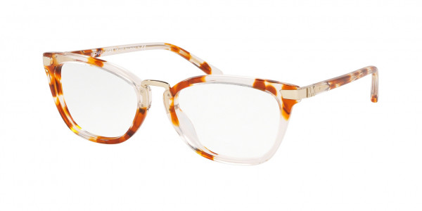 Michael Kors MK4066F Eyeglasses, 3776 DB126.18 CRYSTAL TORT (HAVANA)
