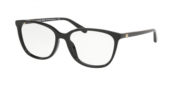 Michael Kors MK4067U SANTA CLARA Eyeglasses, 3005 SANTA CLARA BLACK (BLACK)