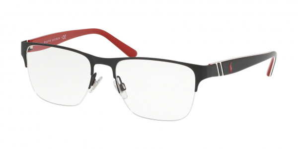Polo PH1191 Eyeglasses, 9038 MATTE BLACK (BLACK)