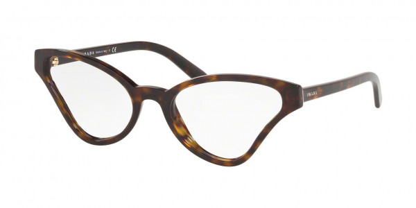 Prada PR 06XVF CATWALK Eyeglasses, 2AU1O1 HAVANA (HAVANA)