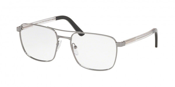 Prada PR 53XV HERITAGE Eyeglasses, 5AV1O1 GUNMETAL (GUNMETAL)