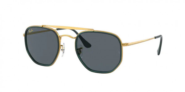 Ray-Ban RB3648M THE MARSHAL II Sunglasses, 9241R5 THE MARSHAL II LEGEND GOLD BLU (GOLD)