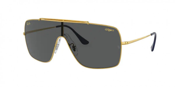 Ray-Ban RB3697 WINGS II Sunglasses, 924687 LEGEND GOLD (GOLD)