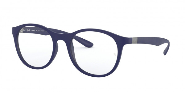 Ray-Ban Optical RX7166 Eyeglasses, 5207 SAND BLUE (BLUE)