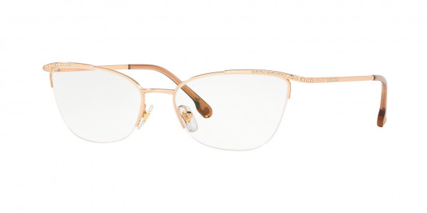 Versace VE1261B Eyeglasses, 1412 PINK GOLD (PINK)