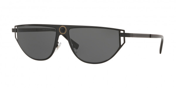 Versace VE2213 Sunglasses, 100987 MATTE BLACK (BLACK)