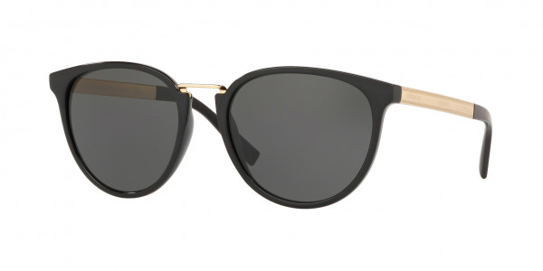 Versace VE4366 Sunglasses, GB1/87 BLACK (BLACK)