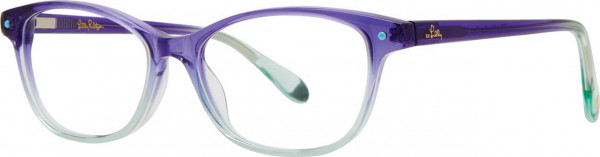 Lilly Pulitzer Girls Brynn Mini Eyeglasses, Purple Fade