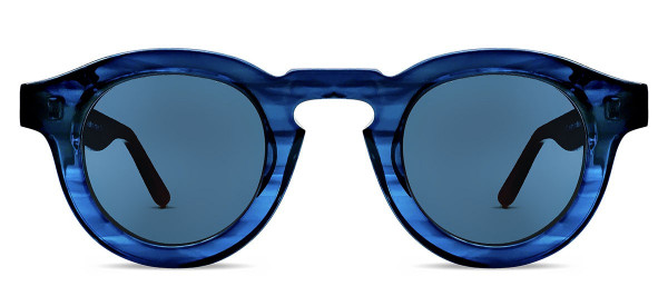 Thierry Lasry MASKOFFY Sunglasses, Gradient Blue Pattern